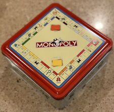 Hasbro Mini Monopoly Cookie Tin Empty 1999 Limited Edition Collector's Box 6