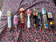 vintage beer tap handle lot of 8 picture