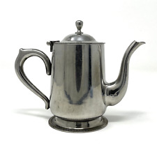Vintage Serco 18/8 Japanese Silver Tea Kettle TeaPot Stainless 5” Beautiful picture