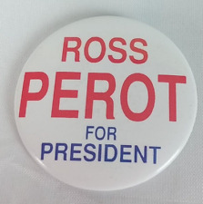 Ross Perot For President Logo Pinback Button picture