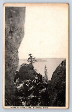 Vintage Postcard Scene at Crow Lake Warroad Minnesota Co-Mo Company K4 picture