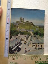Postcard Corfe Castle England picture