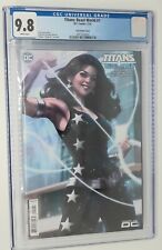 Titans Beast World #1 CGC 9.8 Donna Troy Artgerm Variant NEWLY GRADED picture