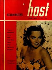 Metropolitan Host Weekly Guide to New York City June 15 1946 Olivia de Havilland picture