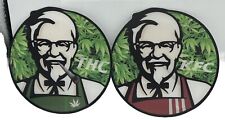 KFC Sticker Emblem Thc Logo 3D Lenticular Car Peeker Motion Decal Sticker 5”x5” picture