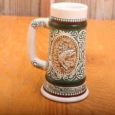 1983 Vintage Avon Collectors Stein Hunting and Fishing By Ceramarte picture