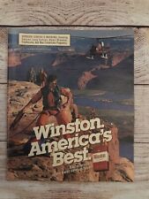 Vintage Winston Cigarettes Print Adversetisment from 1985 picture