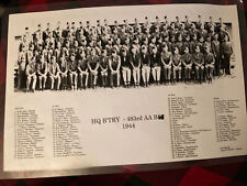 1944 Photo of 483rd Bombardment Group Soldier Identification Chart picture