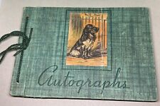 Vintage signatures from 1930s/40s keepsake letters Highschool Autograph Book picture