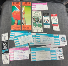 1990S Miami Dolphins Miami Heat Florida Marlins Ticket lot (18) 42723 picture