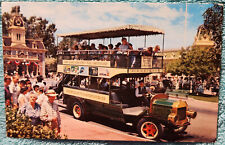 Disneyland's Doubledecker Omnibus 1950s Unused Vintage Postcard picture