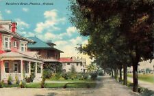 Residence Street Phoenix Arizona AZ 1912 Postcard picture