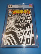 Spider-boy #7 Black Costume Byrne Homage Variant CGC 9.4 NM Beauty Wow picture