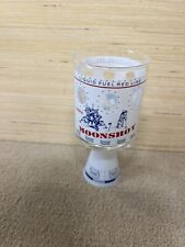 Man On The Moon July 20,1969 Moonshot Glass With Shot Glass picture