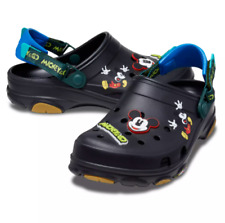 Disney Park 2023 Mickey Mouse & Company Adult Adjustable Strap Clogs Crocs M8W10 picture