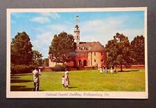 Williamsburg Virginia VA Postcard Colonial Capitol Building picture