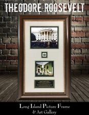 President Theodore Roosevelt Original White House Relic Custom Framed Display picture