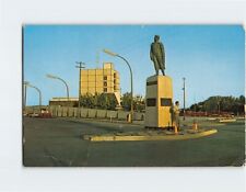 Postcard City Hall and monument to General Vicente Guerrero Nuevo Laredo Mexico picture