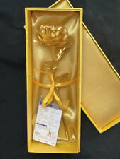 24k gold foil rose picture