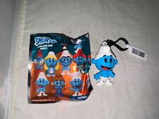 Monogram The Smurfs Jokey Smurf Figural Foam Bag Clip Keychain picture