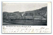 1909 Winchester, NH Postcard-  NEW ENGLAND BOX FACTORY WINCHESTER NH picture