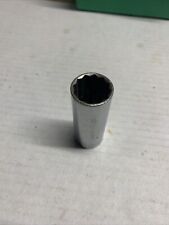 Clean Craftsman 43317 3/4 Inch 12 Point 3/8” V Series Drive Deep Socket SAE USA picture