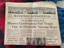 Mansfield News Journal Wednesday January 1st 1964 Mansfield, Ohio OH picture