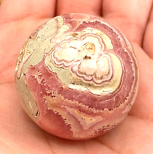 Rhodochrosite Natural Polished Sphere Gemstone Rare 67g LUV618 picture