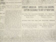 1922 JUNE 8 NEW YORK TIMES - CONVICT AMERICAN COTTON EXCHANGE - NT 8395 picture