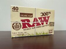 RAW Organic 300s 1-1/4 Paper Box of 40 Full Box picture