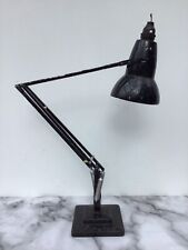 VINTAGE HERBERT TERRY ANGLEPOISE LAMP 1227 BLACK 2 STEP LAMP FOR RESTORATION picture