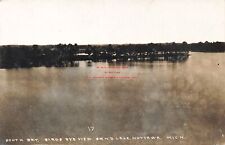 MI, Nottawa, Michigan, RPPC, Sand Lake, South Bay, Bird's Eye View, Photo No 17 picture