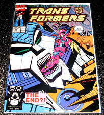 Transformers 75 (5.5) 1st Print Marvel Comics 1991 - Flat Rate Shipping picture