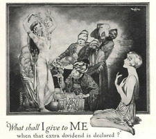 Elgin Watches Harem Dancing Girl Flapper Tenggren Artist 1926 Antique Print Ad picture