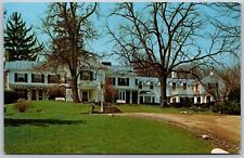 Vtg Mansfield Ohio OH Malabar Farm House of Late Louis Bromfield Postcard picture