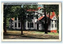 1923 East Hall Wesleyan University Middletown Connecticut CT Vintage Postcard picture