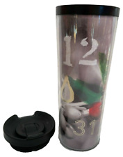 STARBUCKS CHRISTMAS ISSUE Travel Tumbler 16 oz 2012 INSULATED with Lid picture