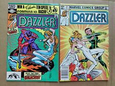 DAZZLER 11 VF 22 FN Direct Marvel Comics 1982 Lot Of 2 picture
