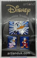 Disney Artland Donald Duck 3 Pin Set LE 125 picture