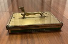 Vintage Lucky Strike Cigarette Case - COLLECTIBLE - DOG HANDLE Lid picture