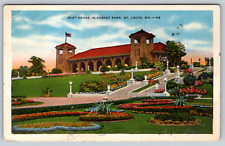 c1930s Rest House Forest Park St. Louis Missouri Vintage Postcard picture