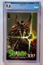 🔥SPAWN #300  CGC 9.6  McFarlane  /  WHITE PAGES  2019🔥 picture