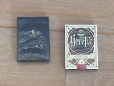 Stockholm17 Heretic Playing Cards - Heretic Lux - Heretic Noctis - 2 Deck Set picture