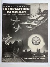 Department Of Defense 1953 Armed Forces Information Pamphlet Army Navy Air Force picture