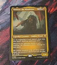 Etched FOIL | Nekusar, the Mindrazer - Commander Masters - Magic The Gathering picture
