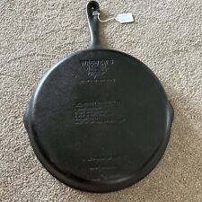 Wagners 1891 Original Cast Iron Cookware 11 3/4 Inch Skillet Fry Pan Made in USA picture