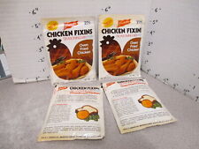 FRENCH'S 1974 Oven fried Chicken Fixins seasoning mix (1) packet unused full picture