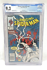 Amazing Spider-Man #302 CGC 9.2 MARVEL COMIC 1988 McFarlane Sandman Silver Sable picture