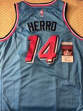 Tyler Herro SIGNED Miami Heat Jersey Stitched XL JSA Authentication COA picture