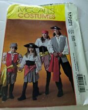2005 MCCALL'S MP221 Misses' Men's Children's Boys' Girls' Pirate Costumes KIDS  picture